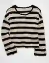 Suéter Tejido Mujer Negro Talla Large 1653032 American Eagle