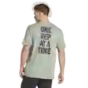 Adidas Camiseta Manga Corta Str g T de Hombre Verde Talla L