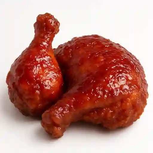 1/4 Pollo Frito a Las Bbq