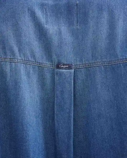 Camisa Cuello Neru Azul Clásico Oscuro Talla M Chevignon