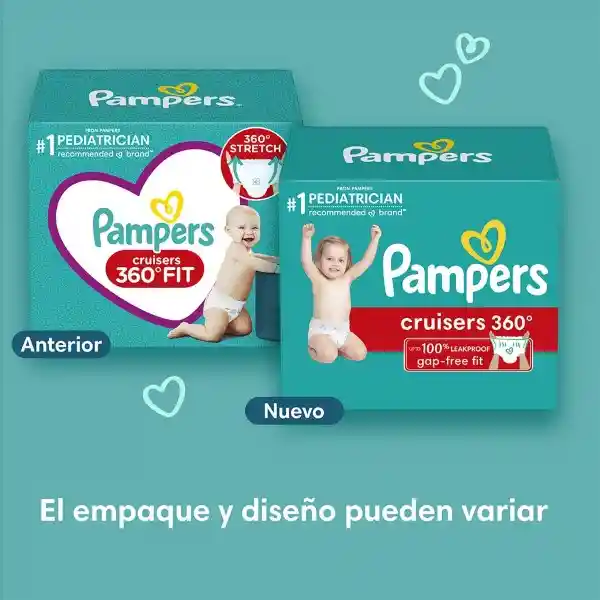 Pampers Cruisers 360 Fit Pañales 3 26 Unidades