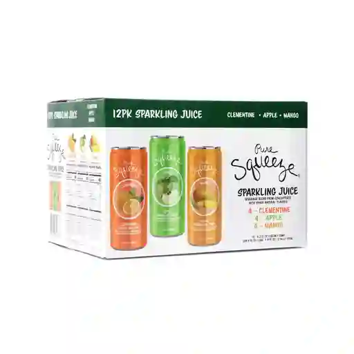 Pure Squeeze Pack Jugo Con Gas en Sabores Surtidos