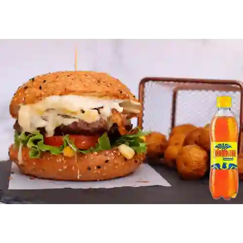 Combo Hamburguesas Ranchera + Colombiana 250 ml