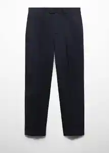 Pantalón Jon Azul Noche Talla 40 Hombre Mango