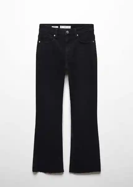 Pantalón Jean Sienna Tejano Negro Talla 42 Mujer Mango