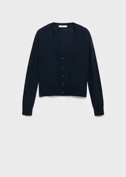 Cárdigan Kelly Navy Talla M Mujer Mango