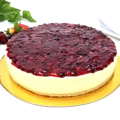 Torta cheseecake frutos rojos