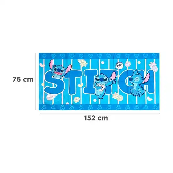 Toalla de Baño Extra Larga Serie Disney Stitch Miniso