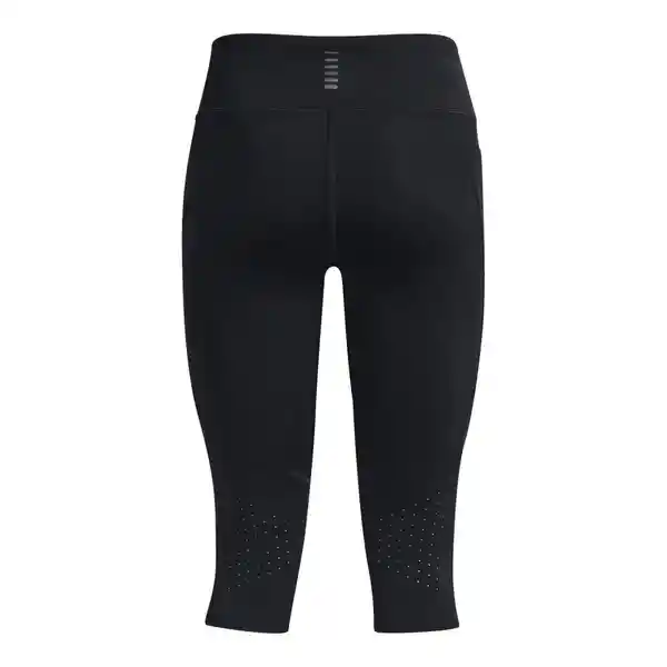 Under Armour Capri Fly Fast 3.0 Speed Mujer Negro Talla XS