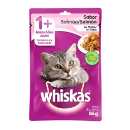 Whiskas alimento húmedo para gato adulto salmón sobre 85 g