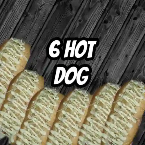 6 Hot Dogs