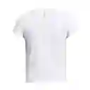 Under Armour Camiseta Streaker ss Mujer Blanco LG 1382434-100