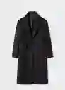 Abrigo Show Gris Oscuro Vigoré Talla 24 Mujer Mango