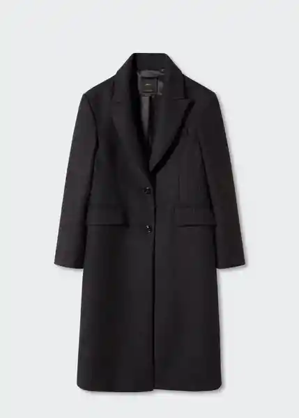 Abrigo Show Gris Oscuro Vigoré Talla 24 Mujer Mango