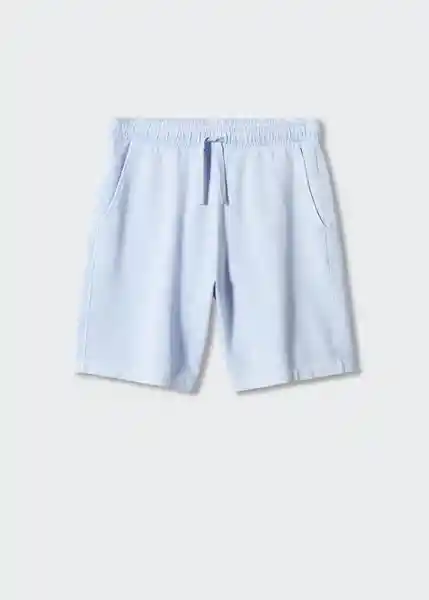Short Selecp Celeste Talla L Hombre Mango