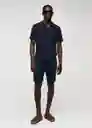 Bermuda Tinos-H Navy Talla 42 Hombre Mango