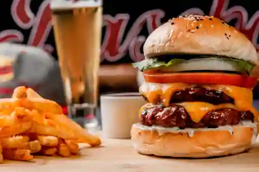 Combo Double Cheese Burger