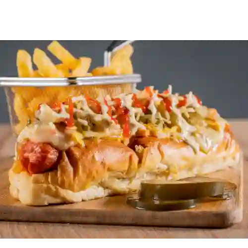 Alana Hot Dog con Papas