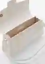 Bolso M Agnes Blanco Mujer Mango