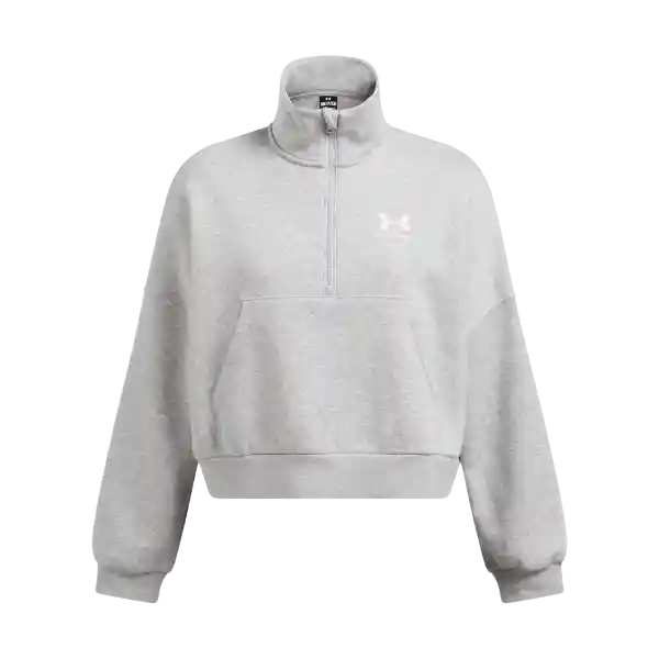 Under Armour Camiseta Icon Fleece os Hz Gris Para Mujer Talla LG