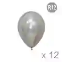 Globo Reflex Plata