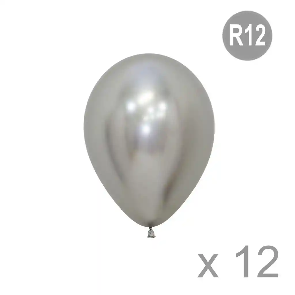 Globo Reflex Plata