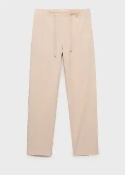 Pantalón Allen Crudo Talla 40 Hombre Mango