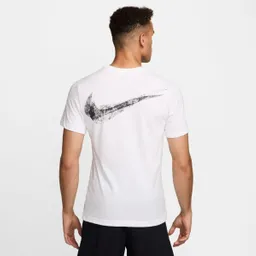 Nike Camiseta Df Tee Swoosh 2 Entrenamiento Hombre Blanco L