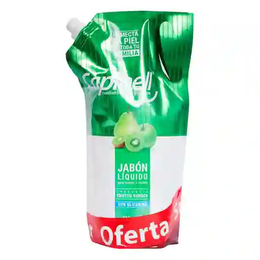 Capibell Jabón Líquido Manos Cuerpo Frutos Verde