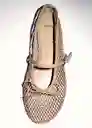 Zapatos Gala Nude Talla 39 Mujer Mango