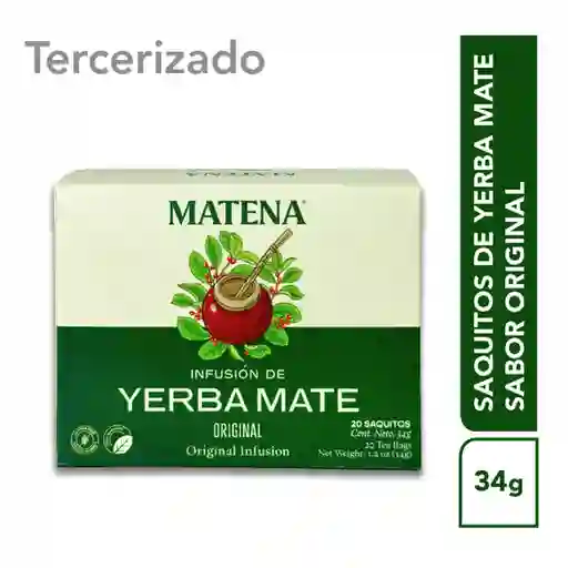 Matena Saquito de Yerba Mate Sabor Original