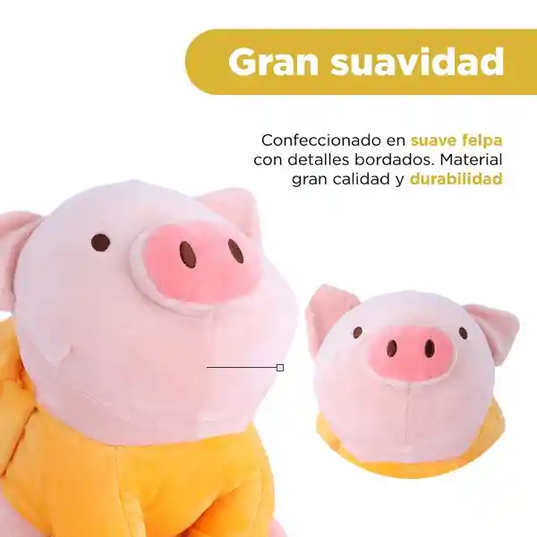 Peluche Gigi Con Disfraz de Tigre 12In Mini Family Miniso