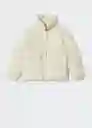 Anorak Maffa Offwhite Talla 14 Niñas Mango