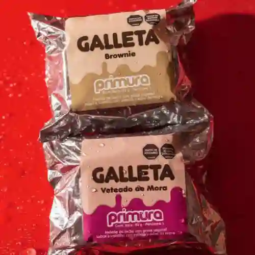 Paquete de 10 Unidades de Galleta-Helado