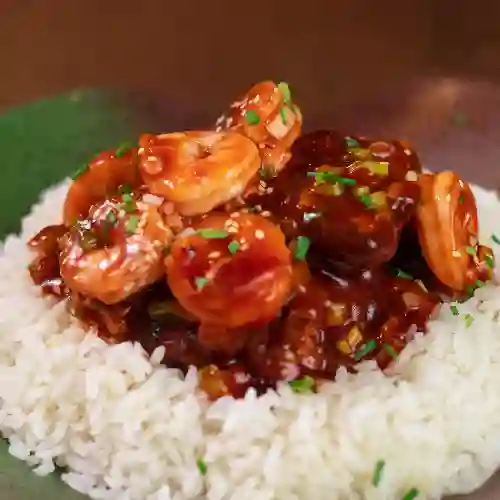 Costillitas Shrimp Miel