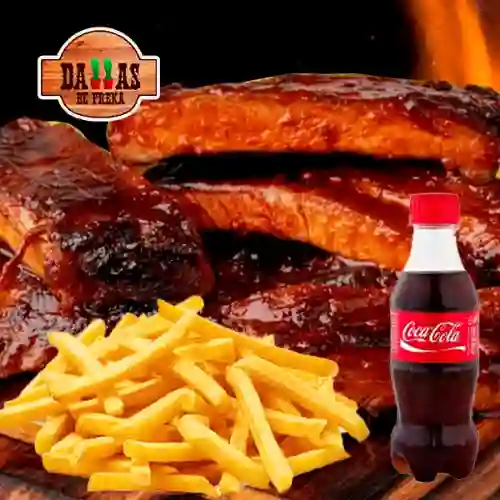 Costillitas Pork Bbq Gratis Coca Cola