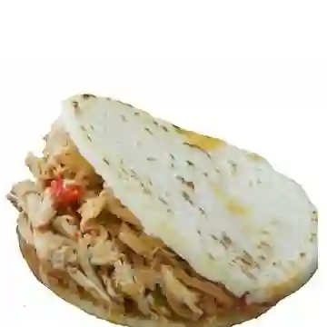 Arepa Pollo Saltiado