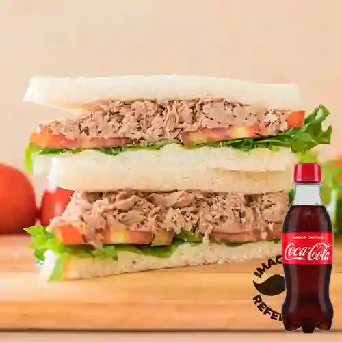 Combo Sándwich Cannes +Cocacola Orig 250ml