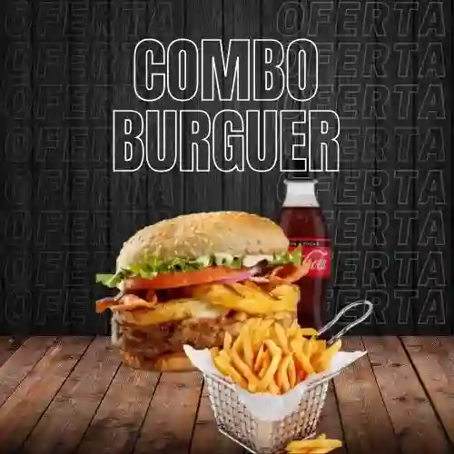 Bacon Hawai + Papas + Coca Cola