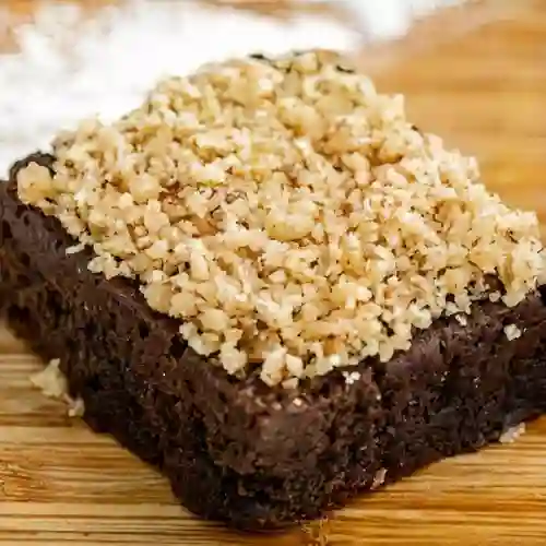 Brownie de Chocolate Sano con Nueces