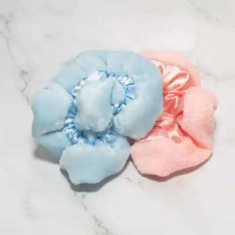 Cloth in a Box Scrunchie Reversible Azul