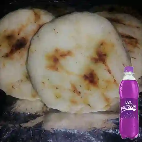 Combo Arepa Paisa + Uva 400 ml