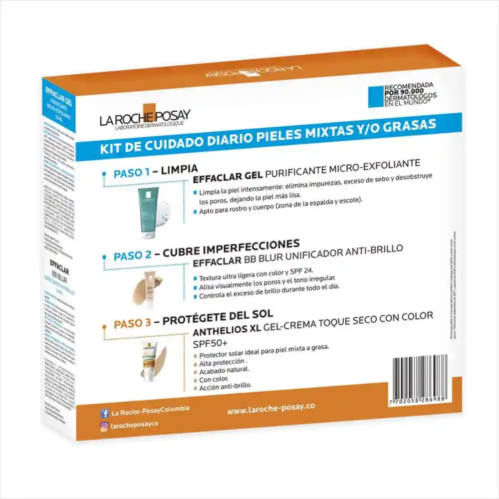 La Roche-Posay Kit Cuidado Diario Anthelios Xl