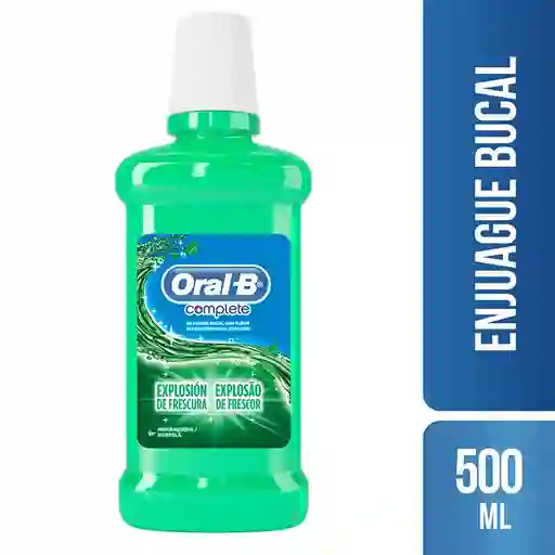 Oral-B Complete Explosión de Frescura Hierbabuena Enjuague Bucal 500 ml