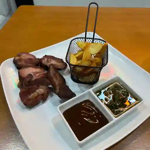Costillas ahumadas