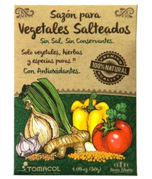Tomacol Sazonador Vegetales Salteados