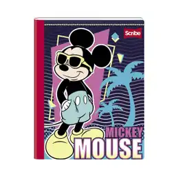 Scribe Cuaderno Cosido Mickey 50 Hojas Doble Línea