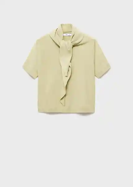 Jersey Amaia Verde Pastel Talla S Mujer Mango