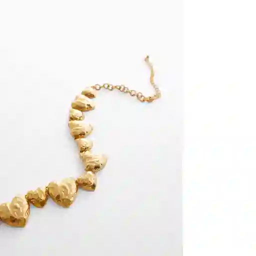 Collar Juno Oro Talla 99 Mujer Mango