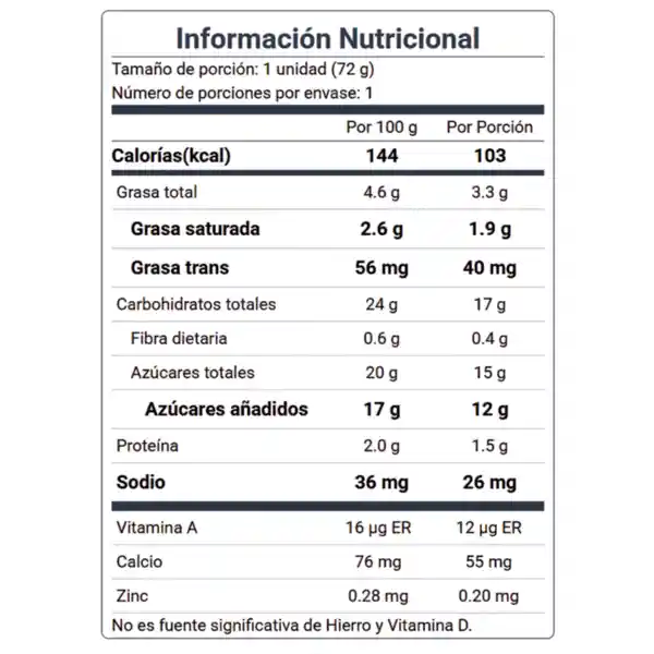 Paleta Tosh Pasión Vainilla y Frutos Rojos